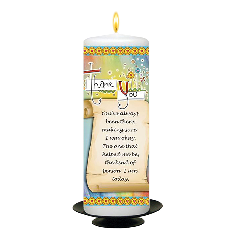 Thank You Candles, Personalised Thank You Candles, Candlezone.ie 01