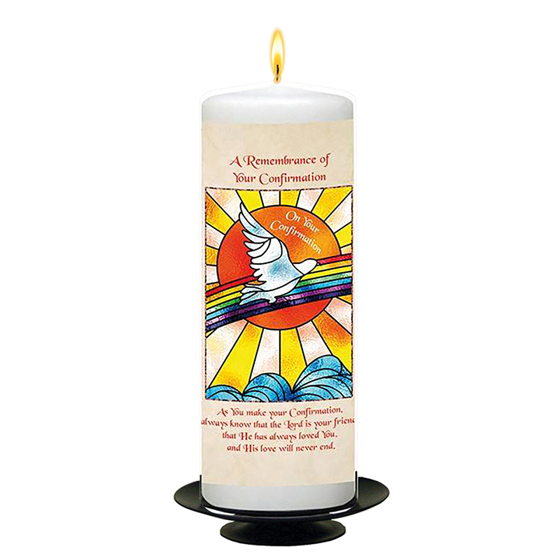 Personalised Confirmation Candles CandleZone.ie