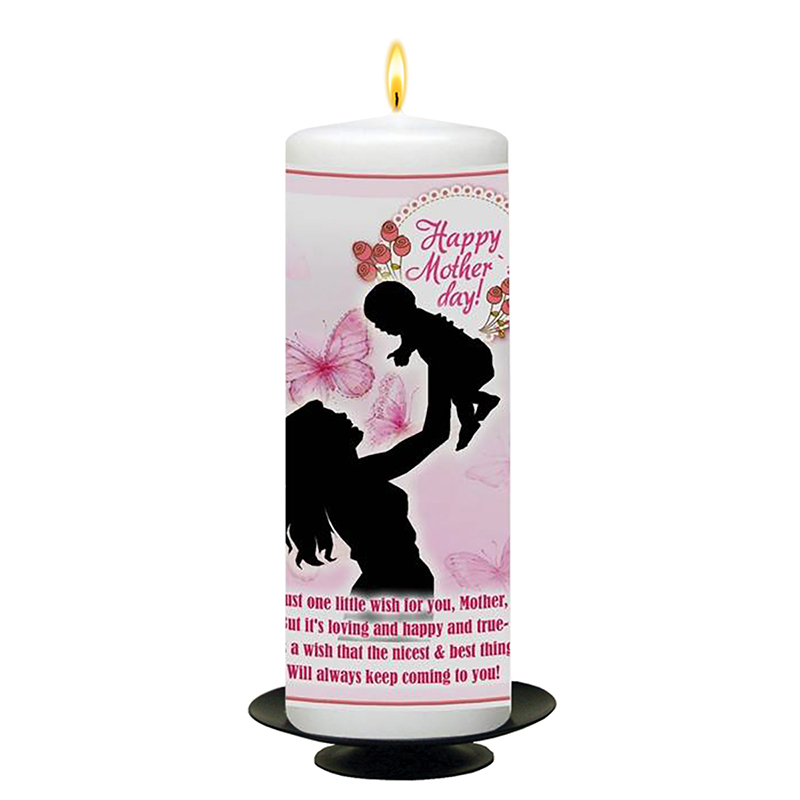 personalised mothers day candles