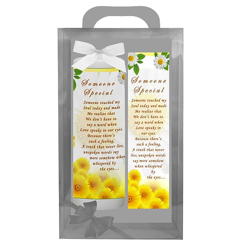 Personalsied Inspirational Candle Gift - Sayings Someone Special