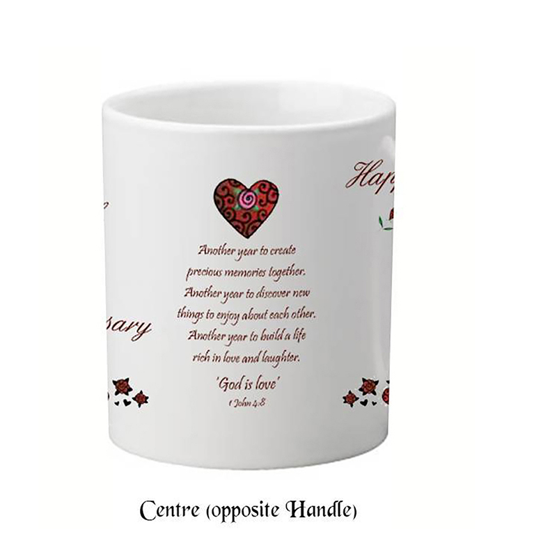 Personalised Wedding Annversary Mug - 40th Anniversary