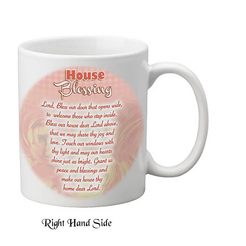 Personalised Mug Gift - House Blessing House Sketch
