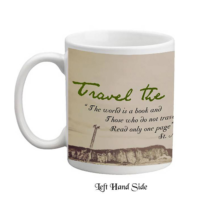 Personalised Mug Gift - Travel the World Personalised