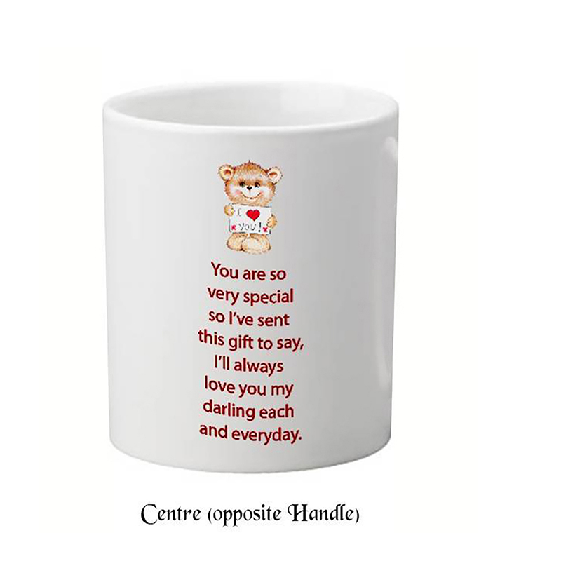 Personalised Mug Gift - I Love You Teddy