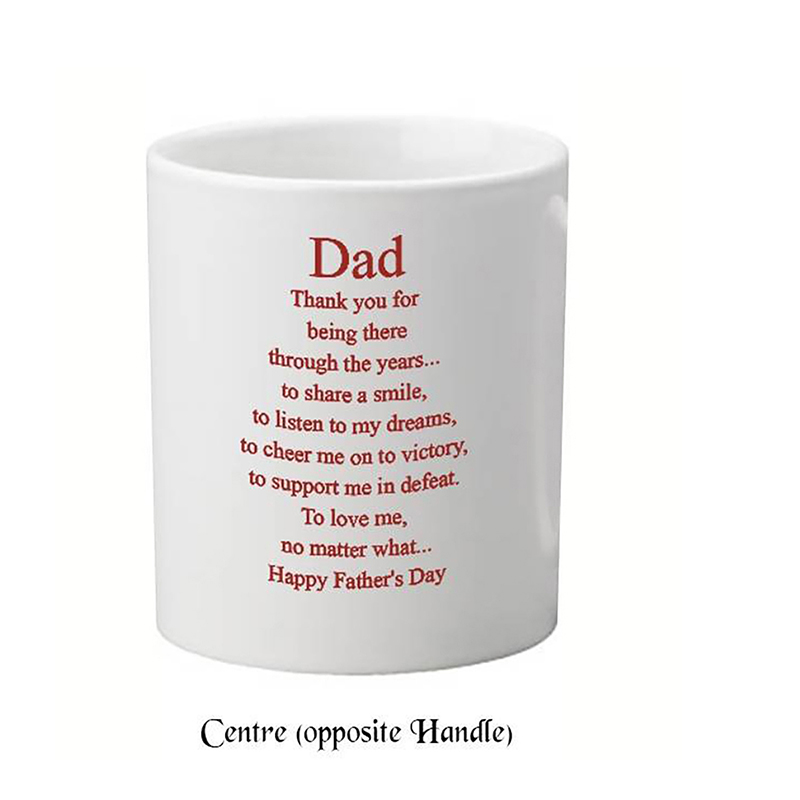 Personalised Slate and Mug Gift - Best Dad