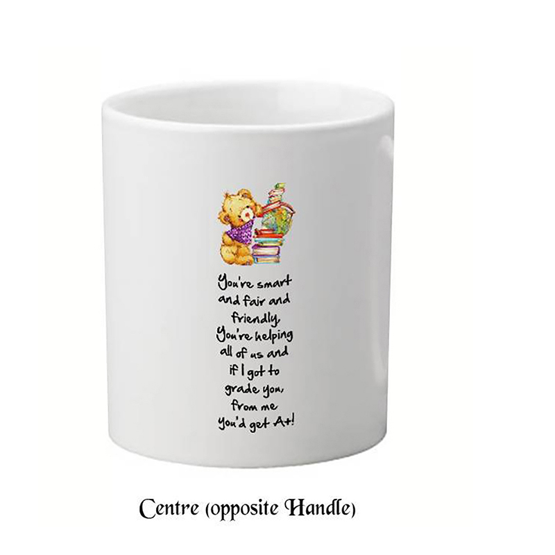Personalised Thank You Teacher Mug Gift - Ted & World of Books