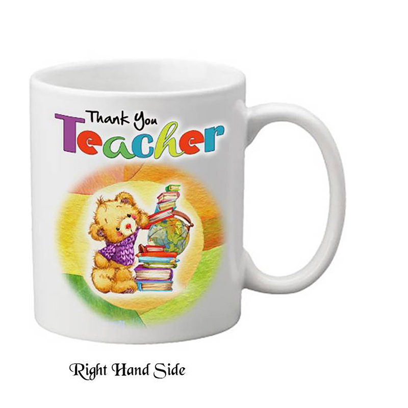 Personalised Thank You Teacher Mug Gift - Ted & World of Books