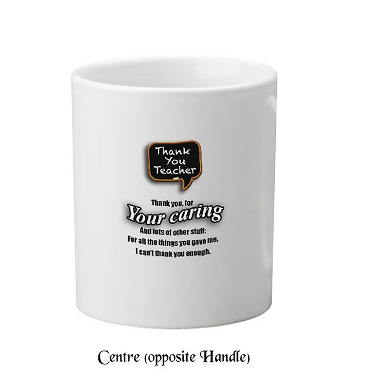 Personalised Thank You Teacher Mug Gift - Caring