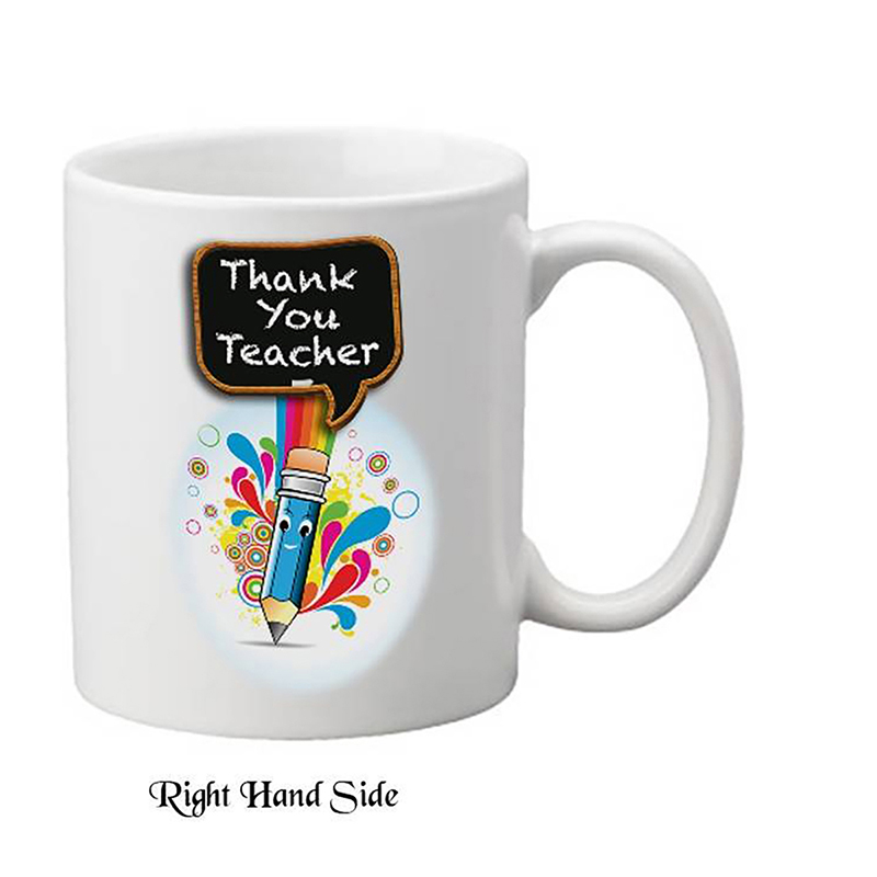 Personalised Thank You Teacher Mug Gift - Caring