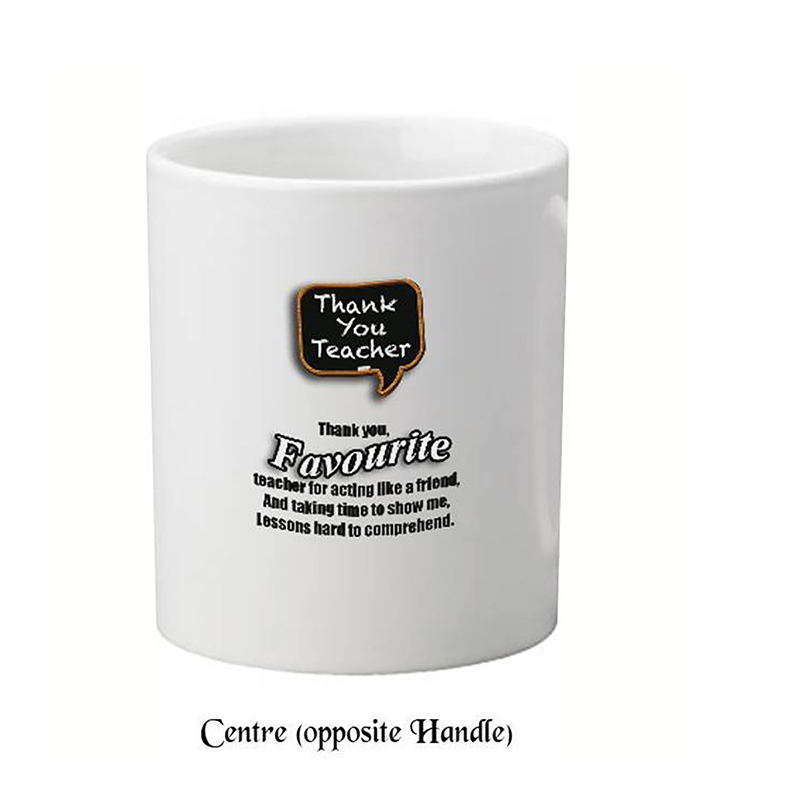Personalised Thank You Teacher Mug Gift - The Favourite