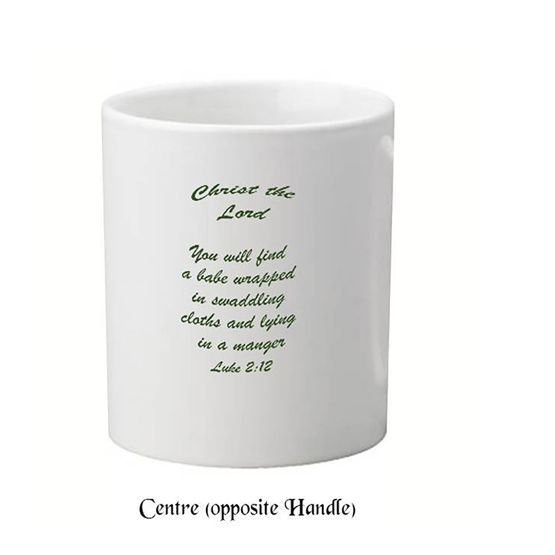 Personalsied Christmas Mug Gift - Jesus