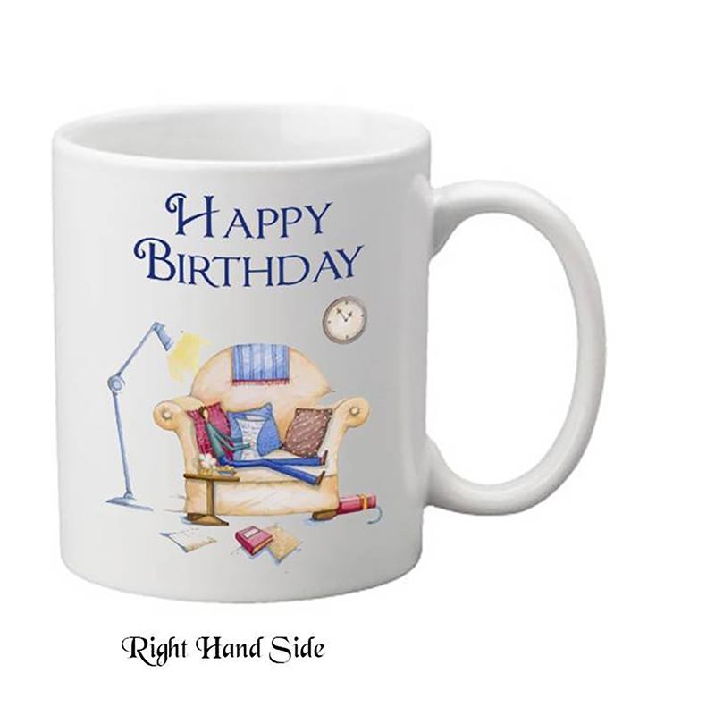 Personalised Birthday Mug Gift - Chair