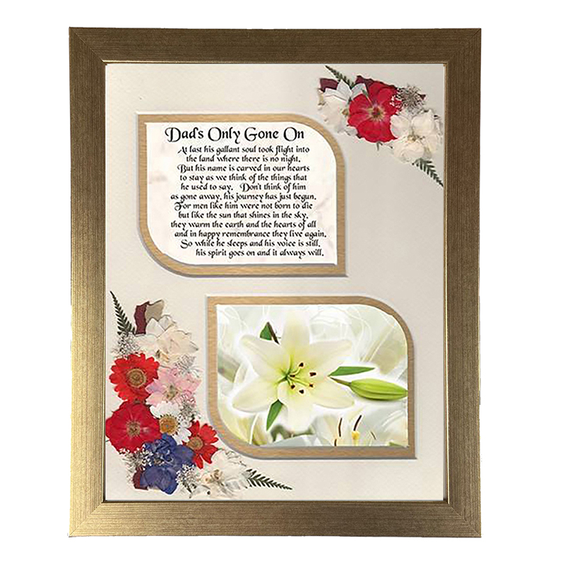 Remembrance Frame - Dads Only Gone On