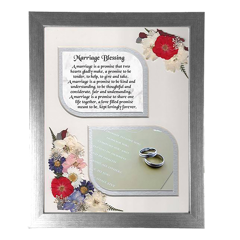 Personalised Wedding Frame - Marriage Blessing