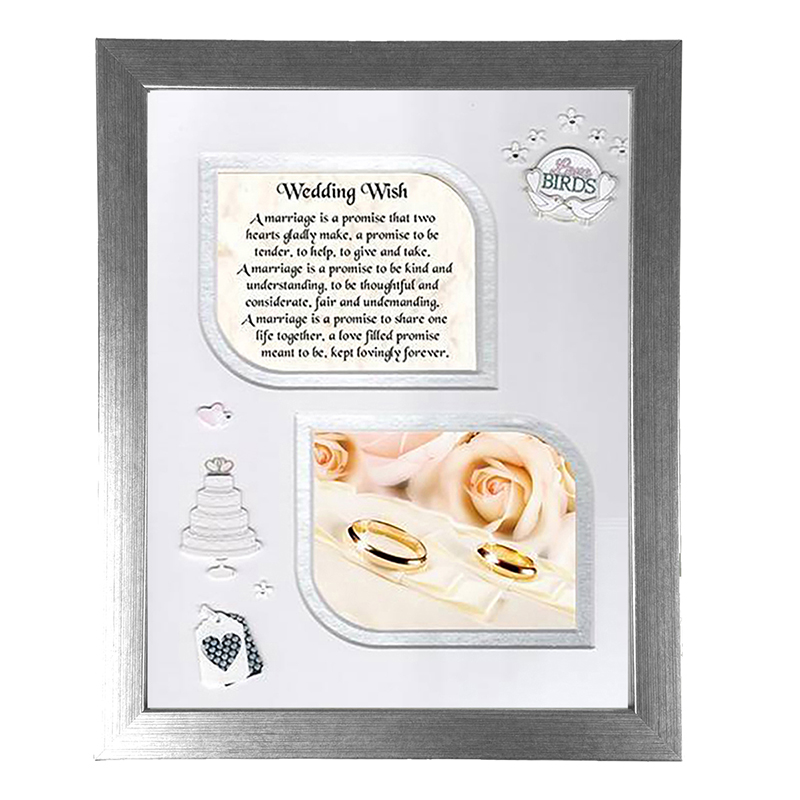 Personalised Wedding Frame - Wedding Wish