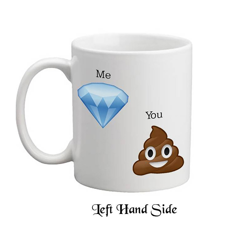 Personalised Mug Gift - Me - You Emoji