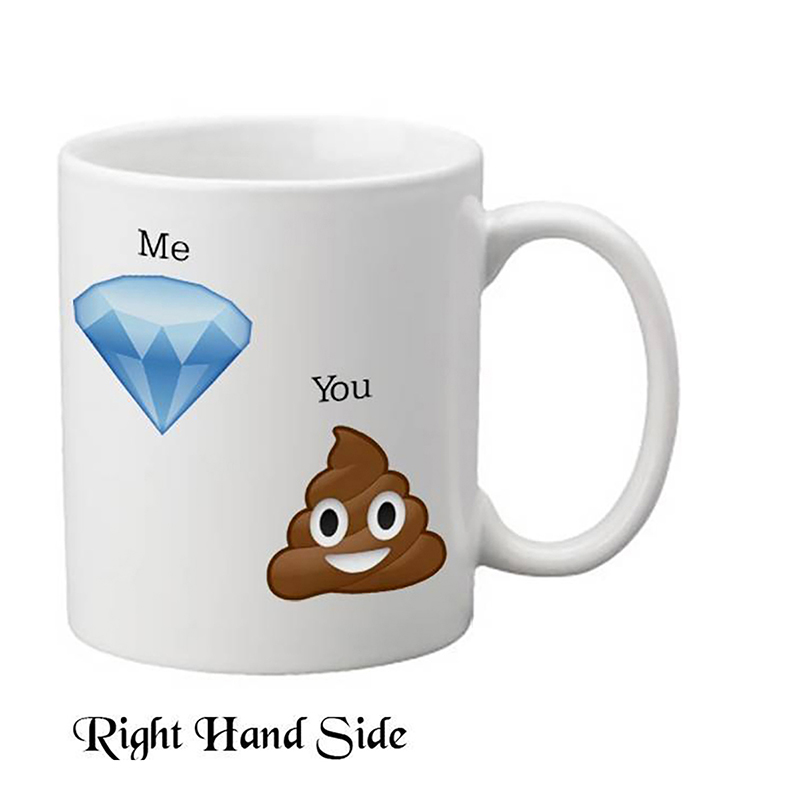 Personalised Mug Gift - Me - You Emoji