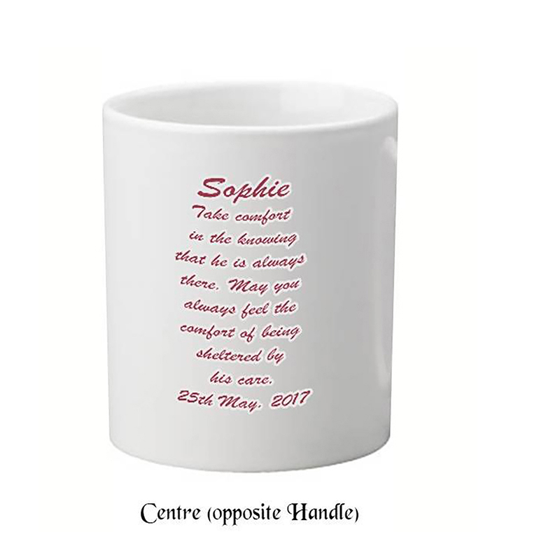 Personalised 1st Holy Communion Mug Gift - Girl & Chalice Personalised