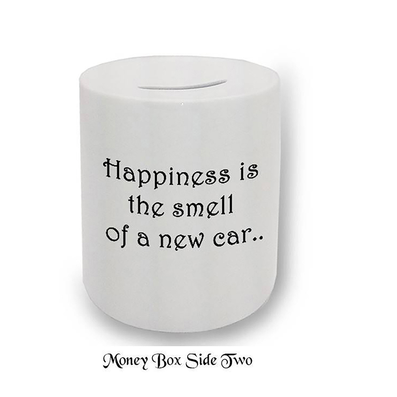 Personalised Money Box Gift - Vintage Car