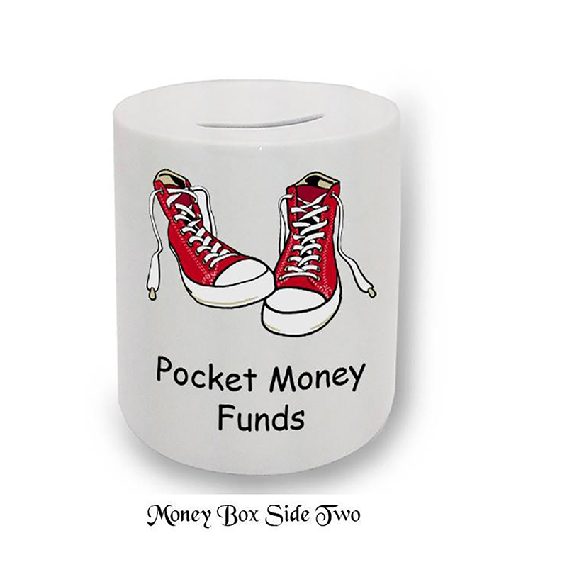 Personalised Money Box Gift - Pocket Money