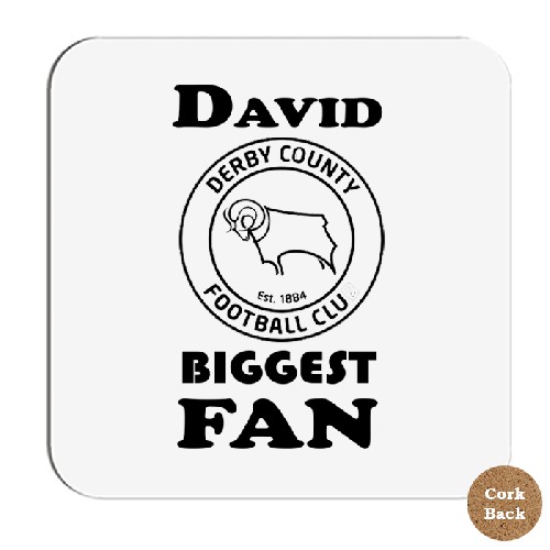 Personalised Mug Gift - Derby Biggest Fan Personalised Mug