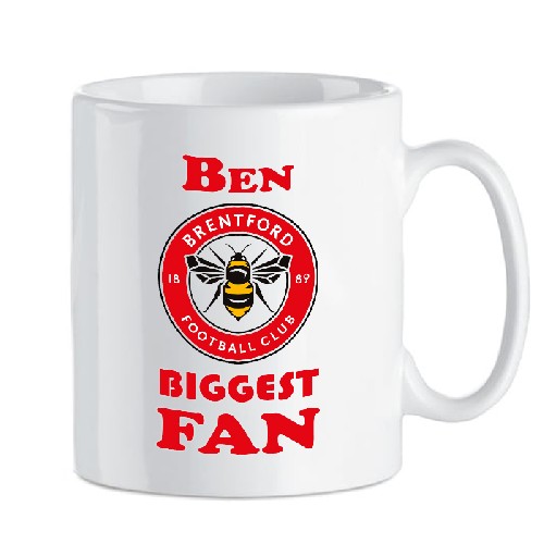 Personalised Mug Gift - Man City Biggest Fan