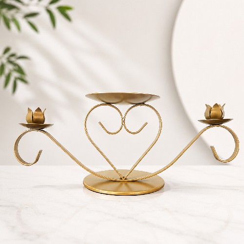 Candle Stand - Heart Unity Candle Holder