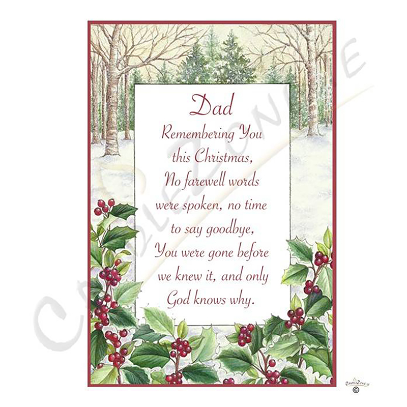 Personalised Christmas - Forest Border