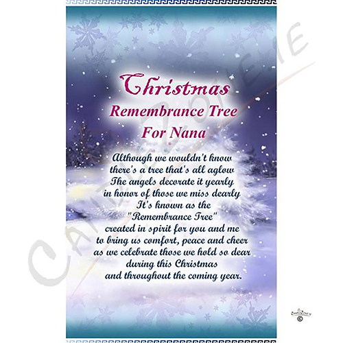 Personalised Christmas - Christmas Tree & Snowflake