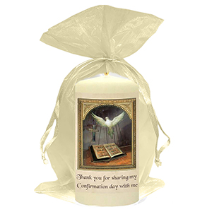 Personalised Confirmation Candle - Confirmation & Photo Boy
