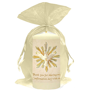 Personalised Confirmation Candle - Confirmation & Photo Boy