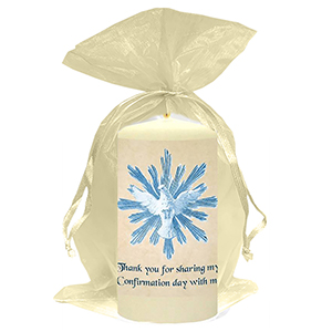 Personalised Confirmation Candle - Confirmation & Photo Boy
