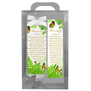 Personalsied Inspirational Candle Gift - Butterfly Dont Quit