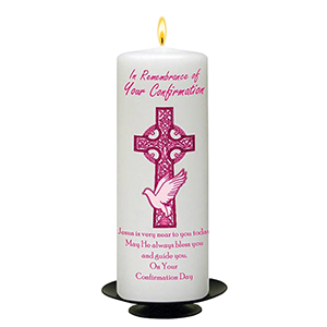 Personalised Confirmation Candle - Confirmation & Photo Boy