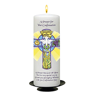 Personalised Confirmation Candle - Confirmation & Photo Boy