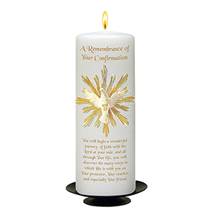 Personalised Confirmation Candle - Confirmation & Photo Boy