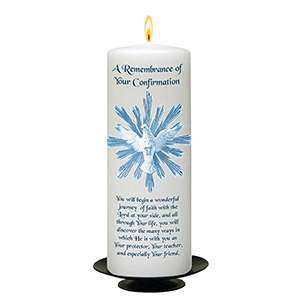 Personalised Confirmation Candle - Confirmation & Photo Boy