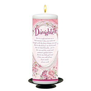 Personalised Family Candle Gift - Auntie & Butterflies