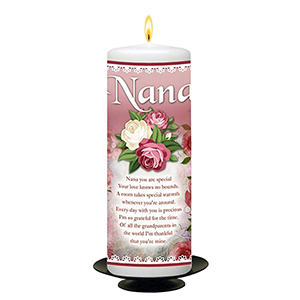 Personalised Family Candle Gift - Auntie & Butterflies