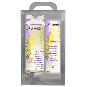 Personalsied Inspirational Candle Gift - Butterfly Dont Quit