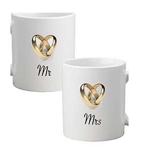 Personalised Mug Gift - Good Morning Handsome & Good Morning Beautiful (set of two)