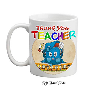Personalised Thank You Teacher Mug Gift - The Big Thank You