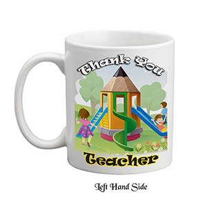 Personalised Thank You Teacher Mug Gift - The Big Thank You