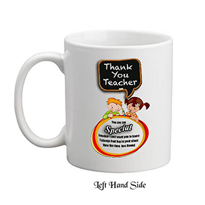 Personalised Thank You Teacher Mug Gift - The Big Thank You