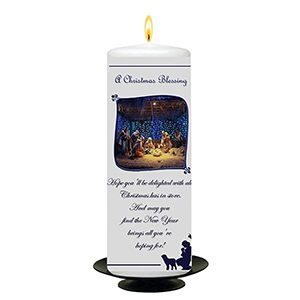 Personalsied Christmas Slate Gift - Gods Infinite Love