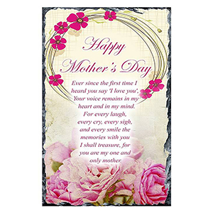 Personalised Mothers Day Slate Gift - Fun Photo