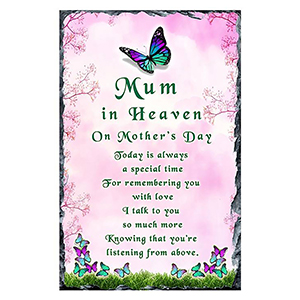 Personalised Mothers Day - Blue Valley of Water with Photo