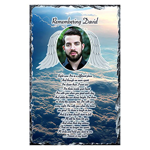 Personalised Remembrance Candle - Boat Sunset with Photo