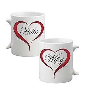 Personalised Mug Gift - Good Morning Handsome & Good Morning Beautiful (set of two)