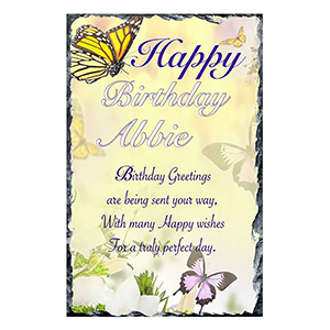 Personalised Birthday Candle - Red Newpaper with photo